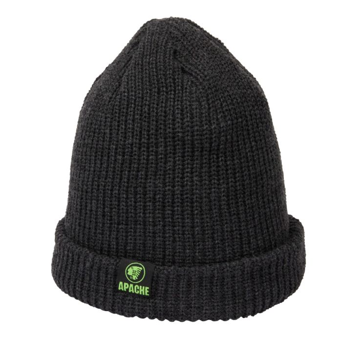 Apache DAWSON Unisex Workwear Beanie Hat Charcoal Grey