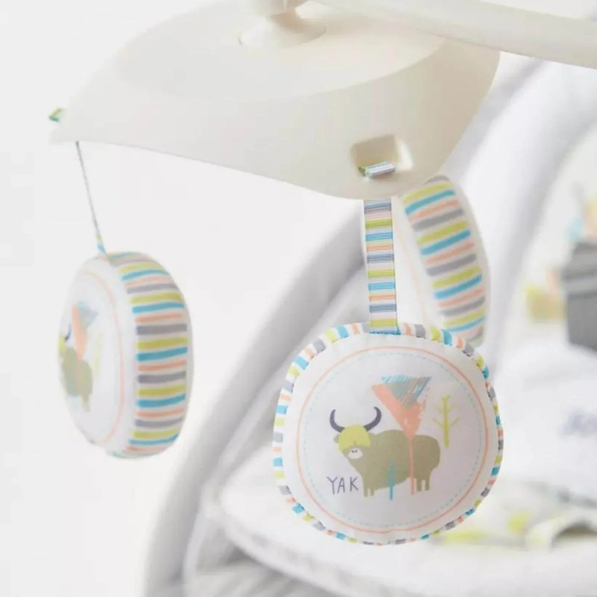 Joie Serina Swivel Baby Swing - Nature's Alphabet