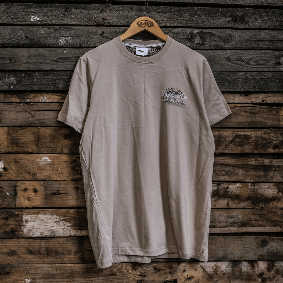 Beige Surf Diamond Tee