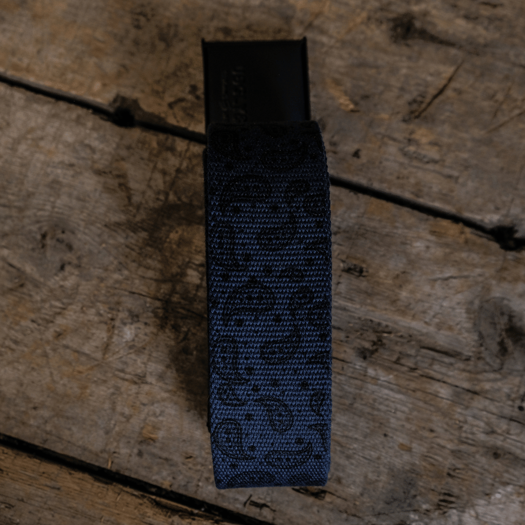 Blue Canvas Utility Belt