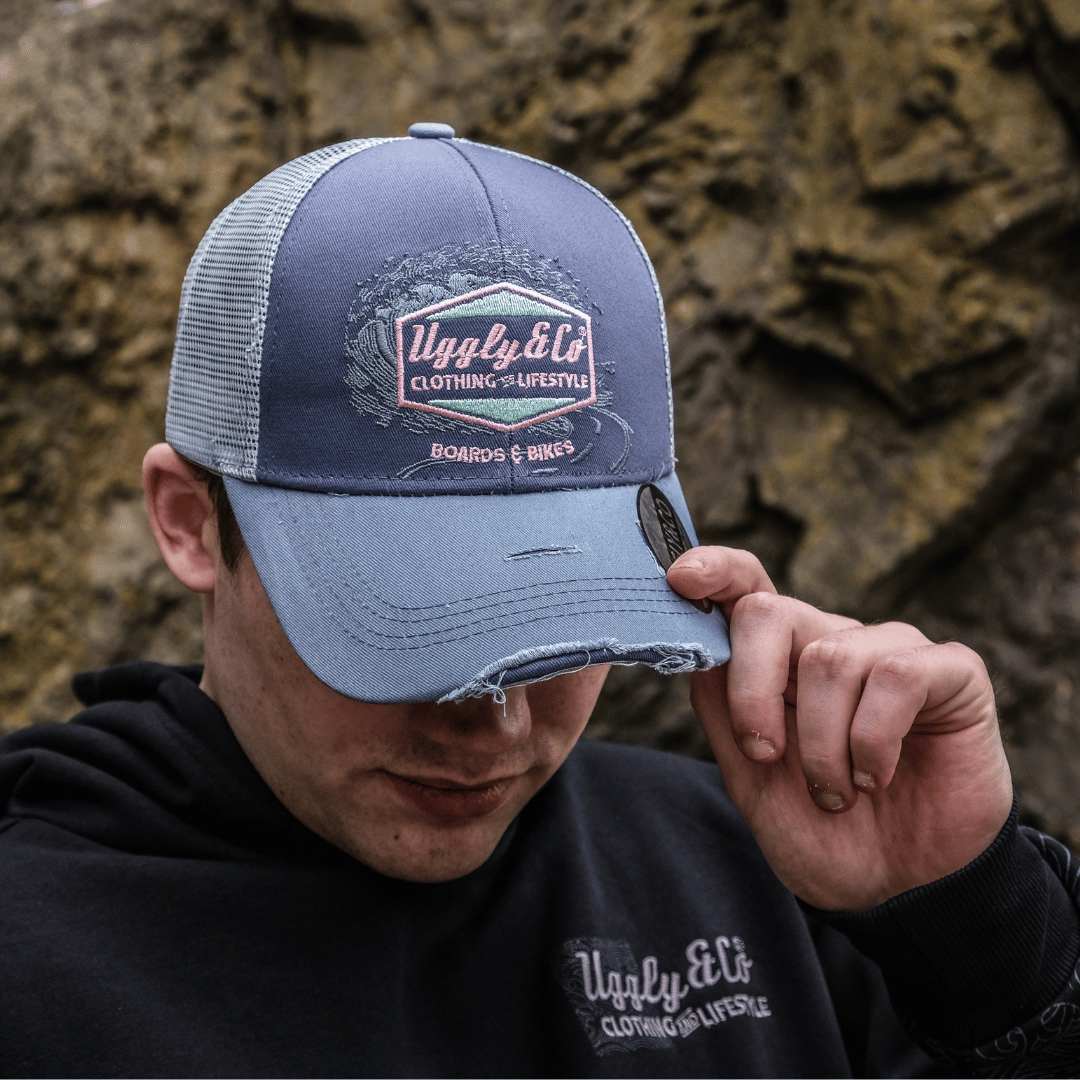 Purple Surf Diamond Cap