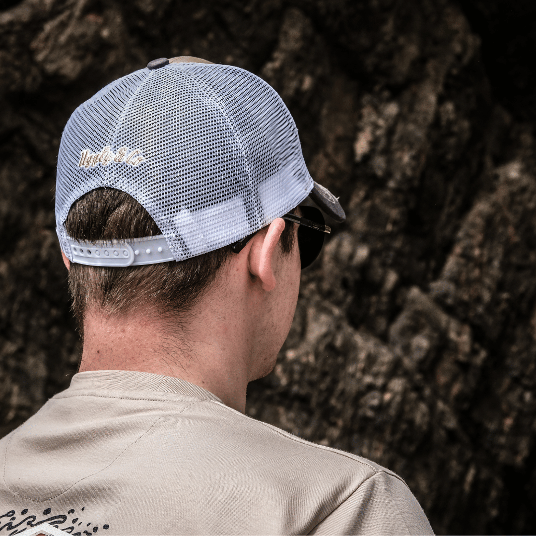 Beige Surf Diamond Cap