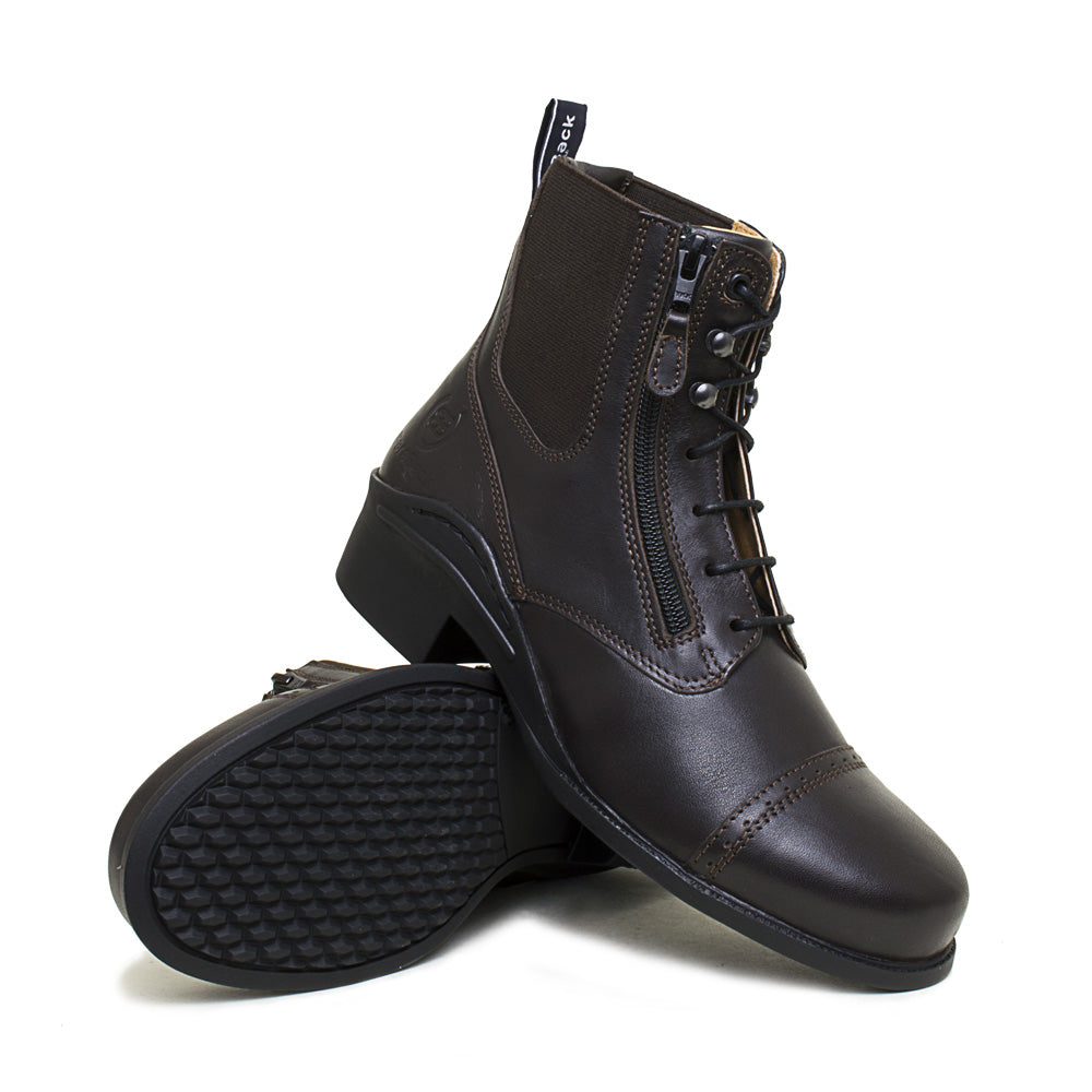 Bramham Zip Jodhpur Boots - Brown