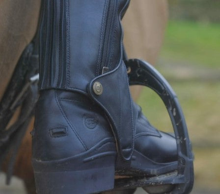 Vaqueros Premium Half-Chaps - Black