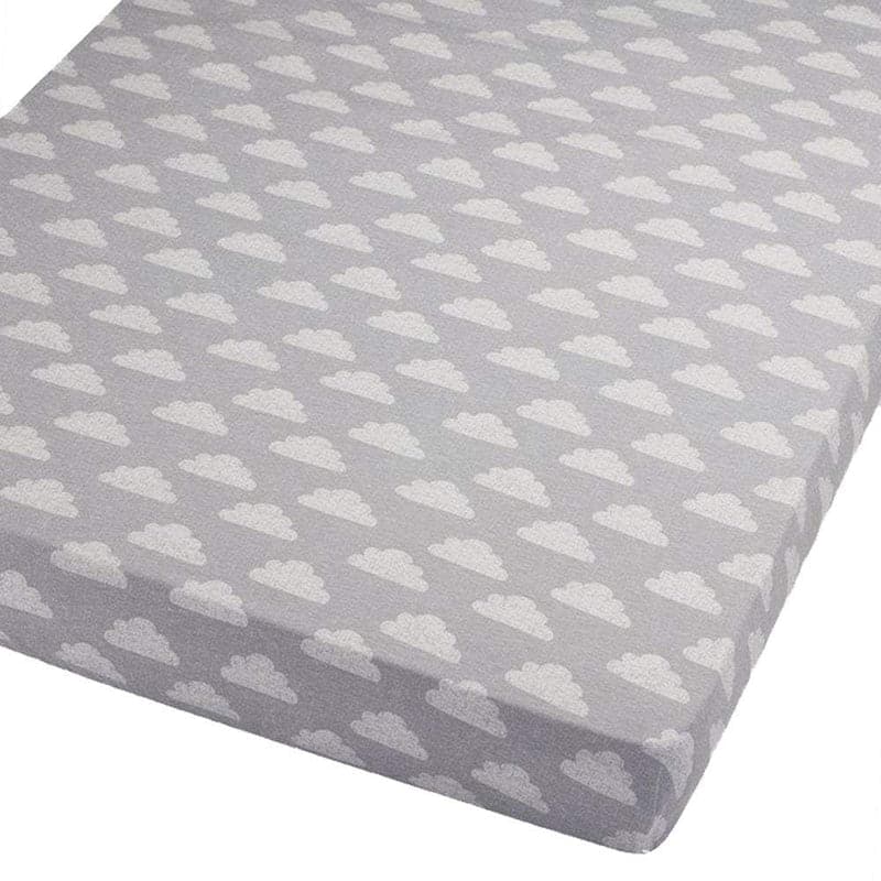 Cot Bed Jersey Fitted Sheets 100% Cotton 140x70cm - Pack Of 2