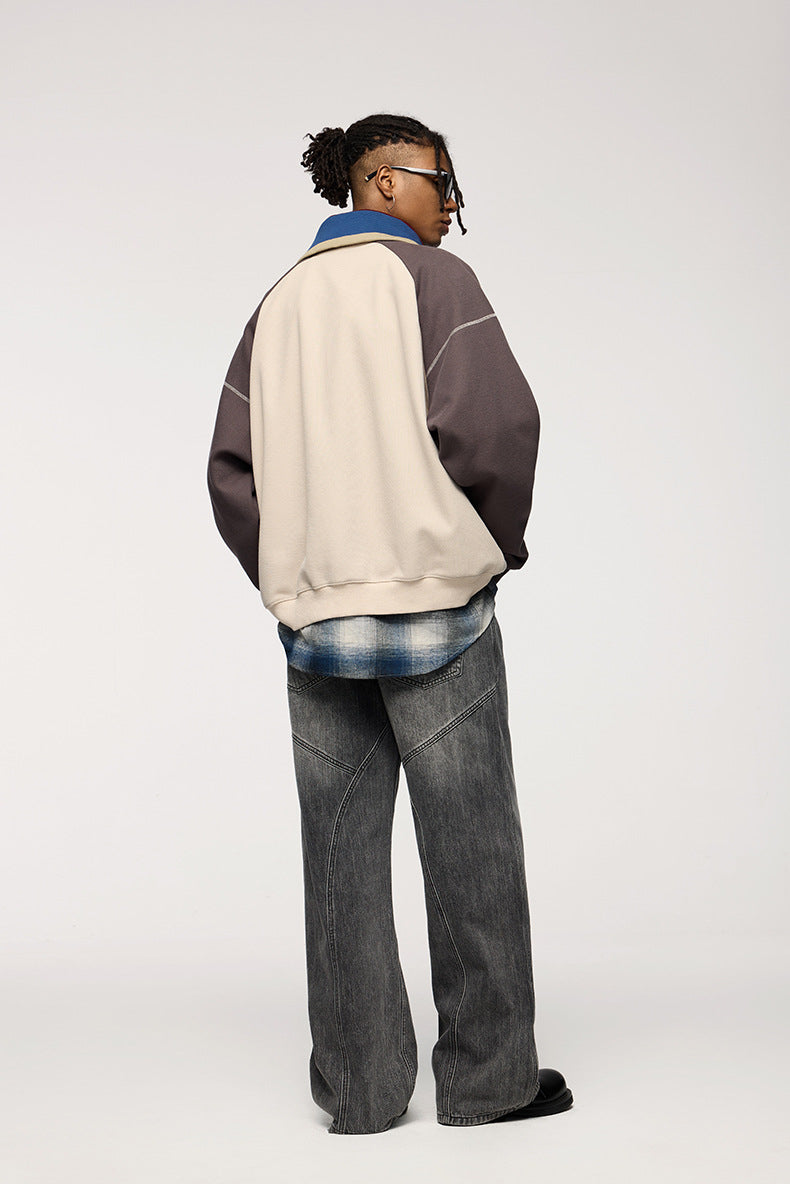 Fashion Street Loose Casual Pants for Men - Straight Fit