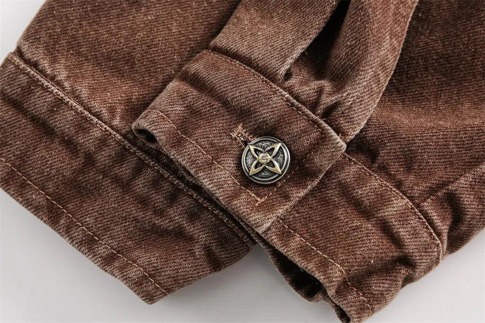 Vintage Punk Denim Jacket