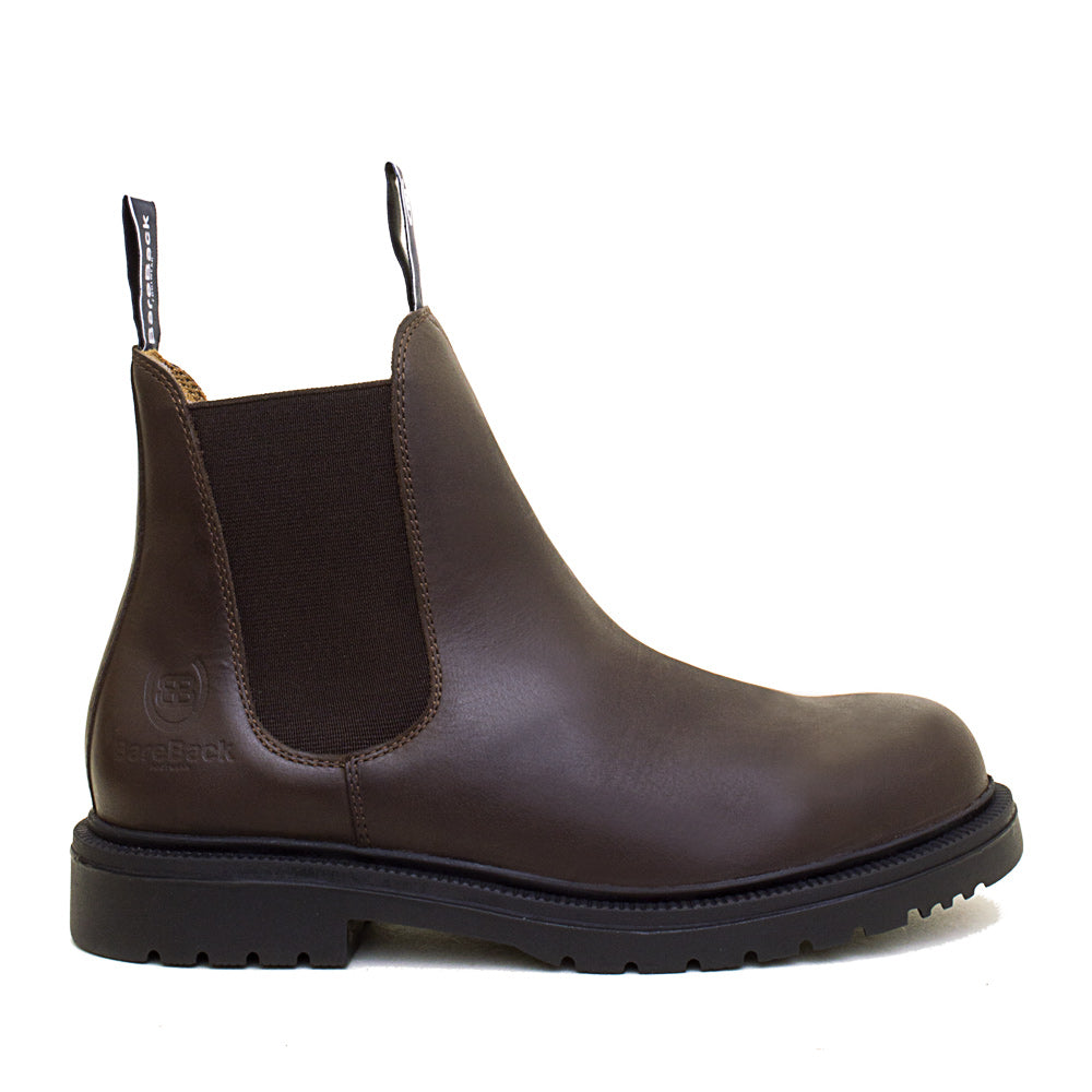 Detroit Steel Toe Cap Work Boots - Brown