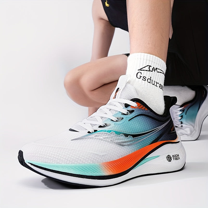 UltraRun Men's High-Performance Running Shoes - Superior Breathability, Advanced Shock-Absorbing Technology with Carbon Plate for Enhanced Stability, Comfort and Speed Sneakers