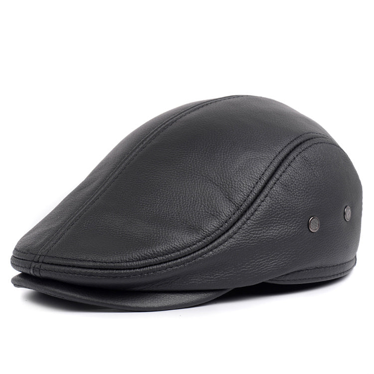 Men's Casual Leather Hats