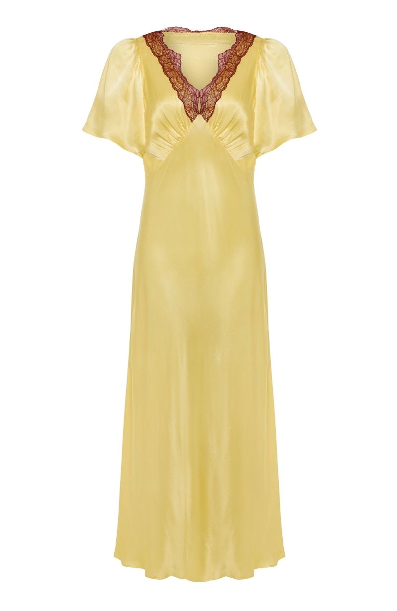 Ellis Butter Yellow Dress