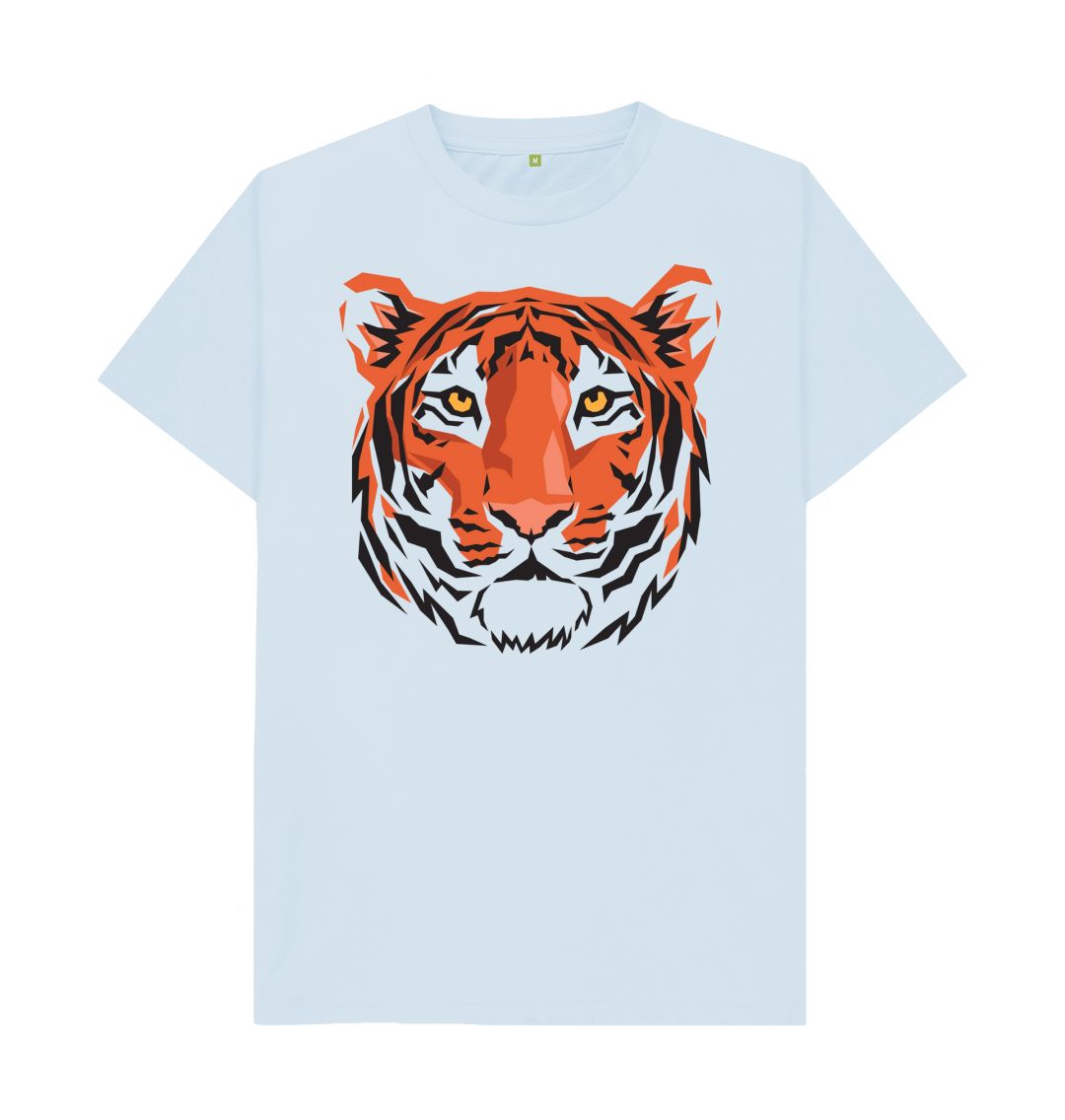 Unisex ‘Tiger Head’ Print T-Shirts