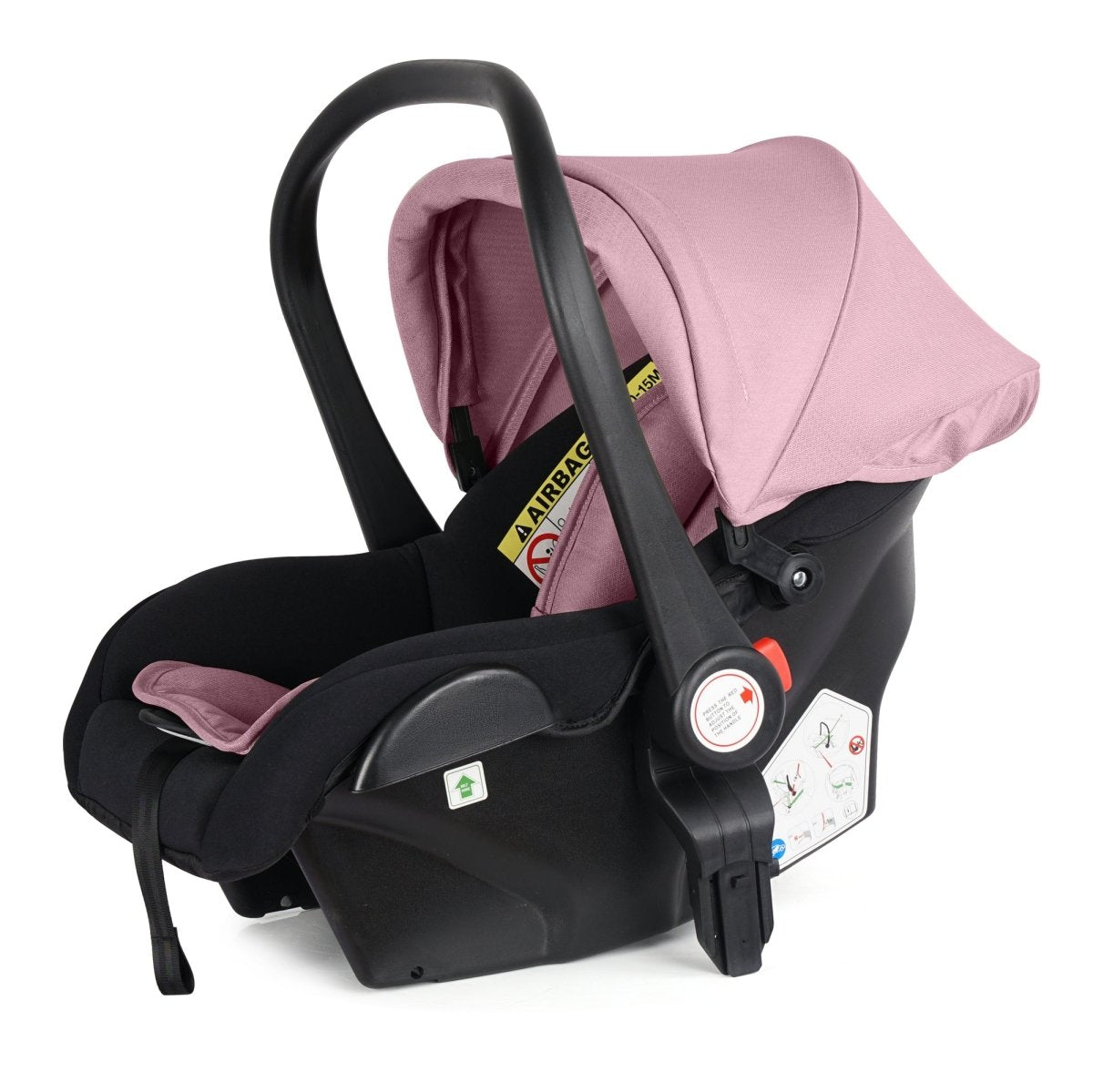 For Your Little One Cruise 3 In 1 Travel System With i-Size Car Seat - Blush Rose (Free Cupholder And Seat Liner Included!)