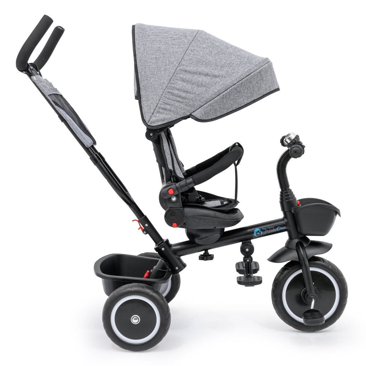 Foryourlittleone 6 in 1 Trike V3 - Grey (9 months - 5 years)