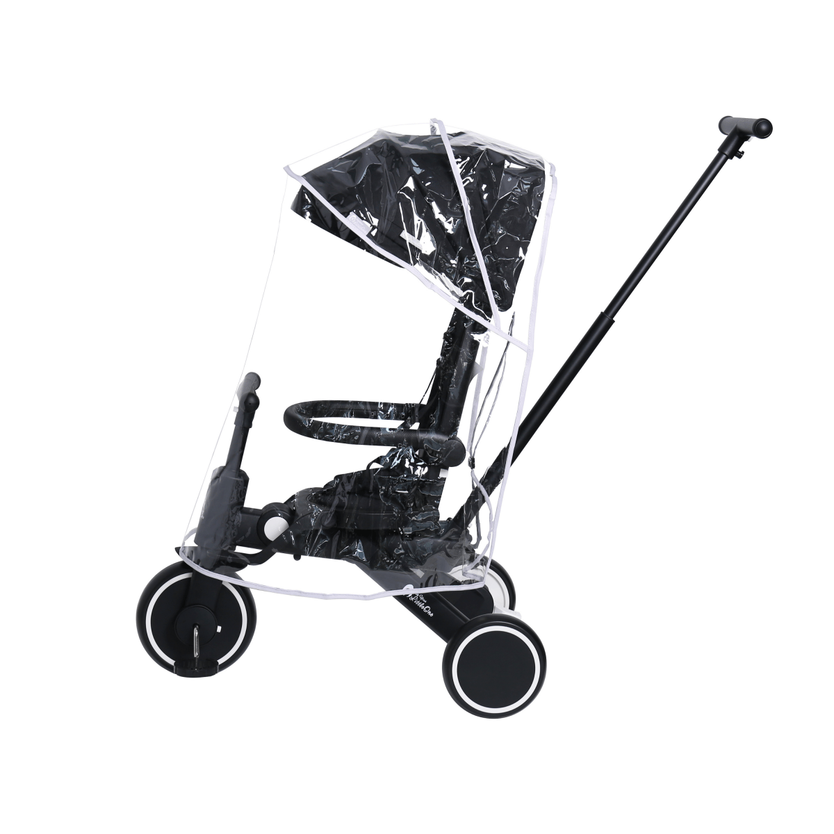 Foryourlittleone Xplor Ultimate 6 in 1 Foldable Trike - Jet Black (10m-5y)
