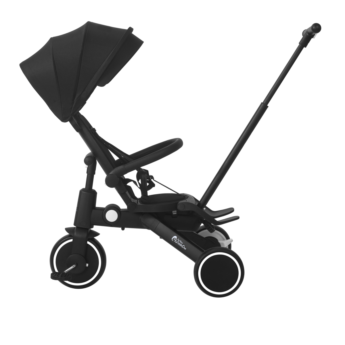 Foryourlittleone Xplor Ultimate 6 in 1 Foldable Trike - Jet Black (10m-5y)