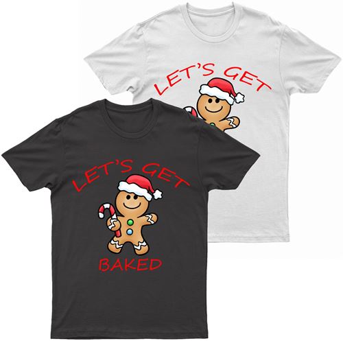 Adults XMS3 "Let's Get Baked" T-Shirt
