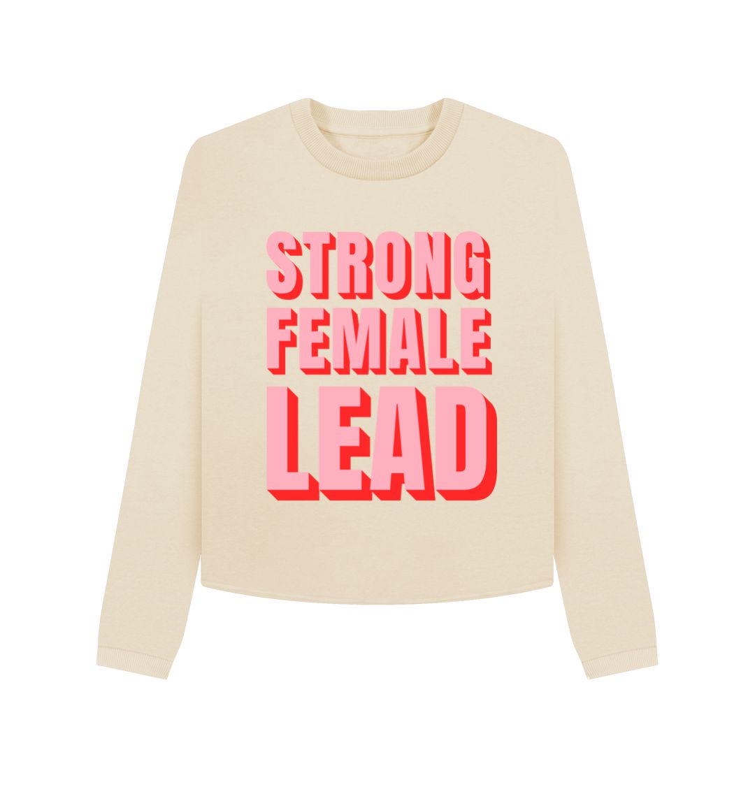 Women 'Strong Female Lead Print Jumper