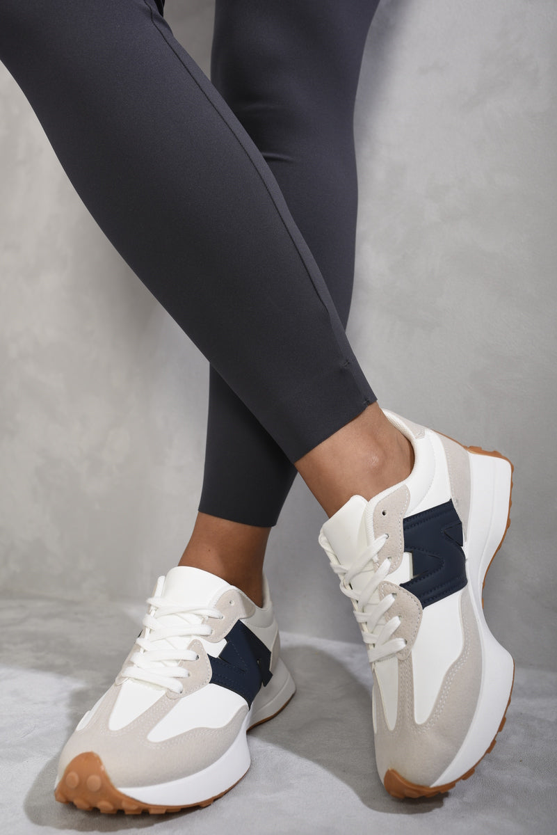 Low Top Lace Up Trainers-8