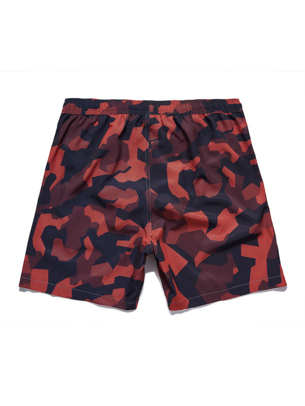 Men's Wonderland Floral Print Vacation Shorts