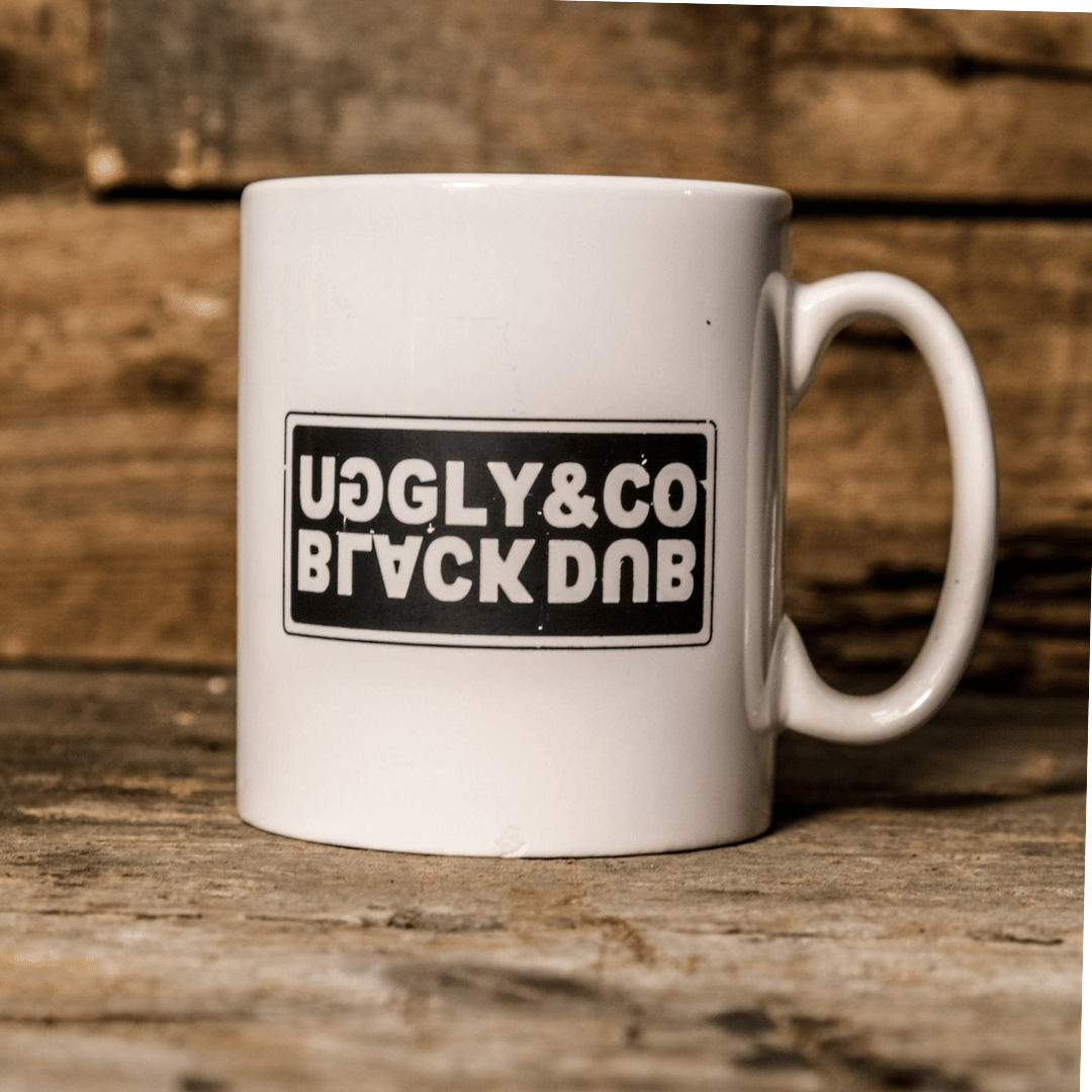 BD x UG Black Mug
