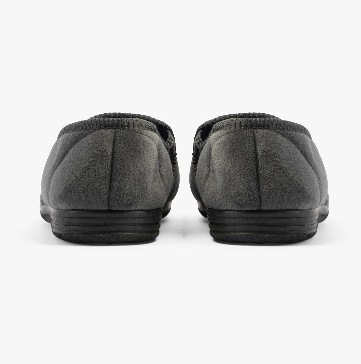 Jo & Joe JAKE Mens Full Slippers Grey