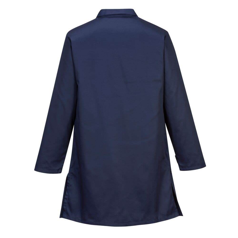 Portwest AS10 Anti-Static ESD Coat Navy XL