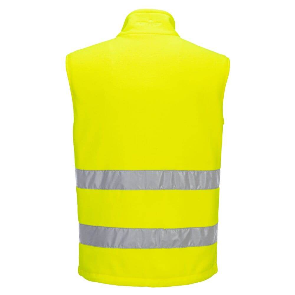 PORTWEST PW231 PW2 HI-VIS FLEECE BODYWARMER