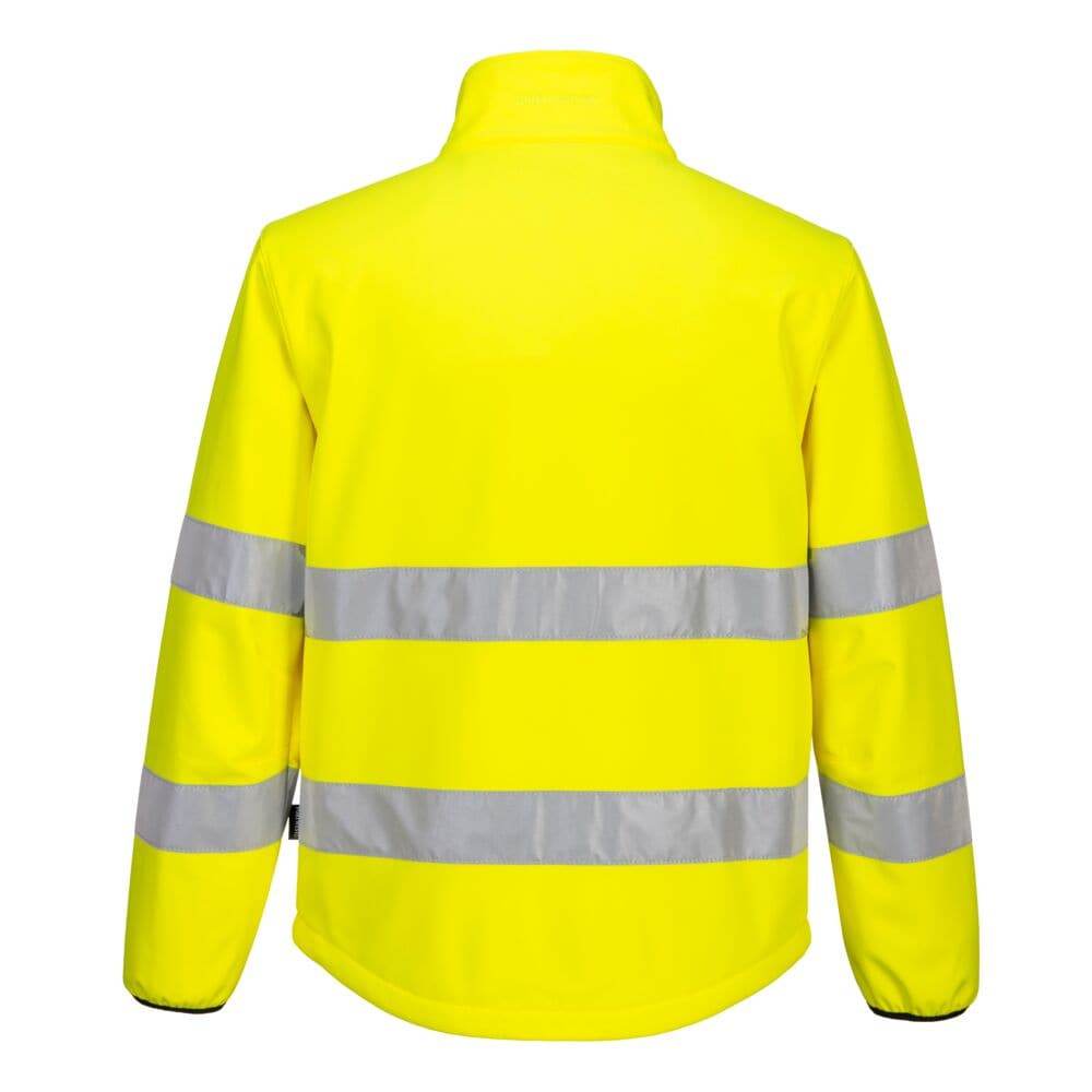 PORTWEST PW275 HI-VIS SOFTSHELL JACKET (2L)