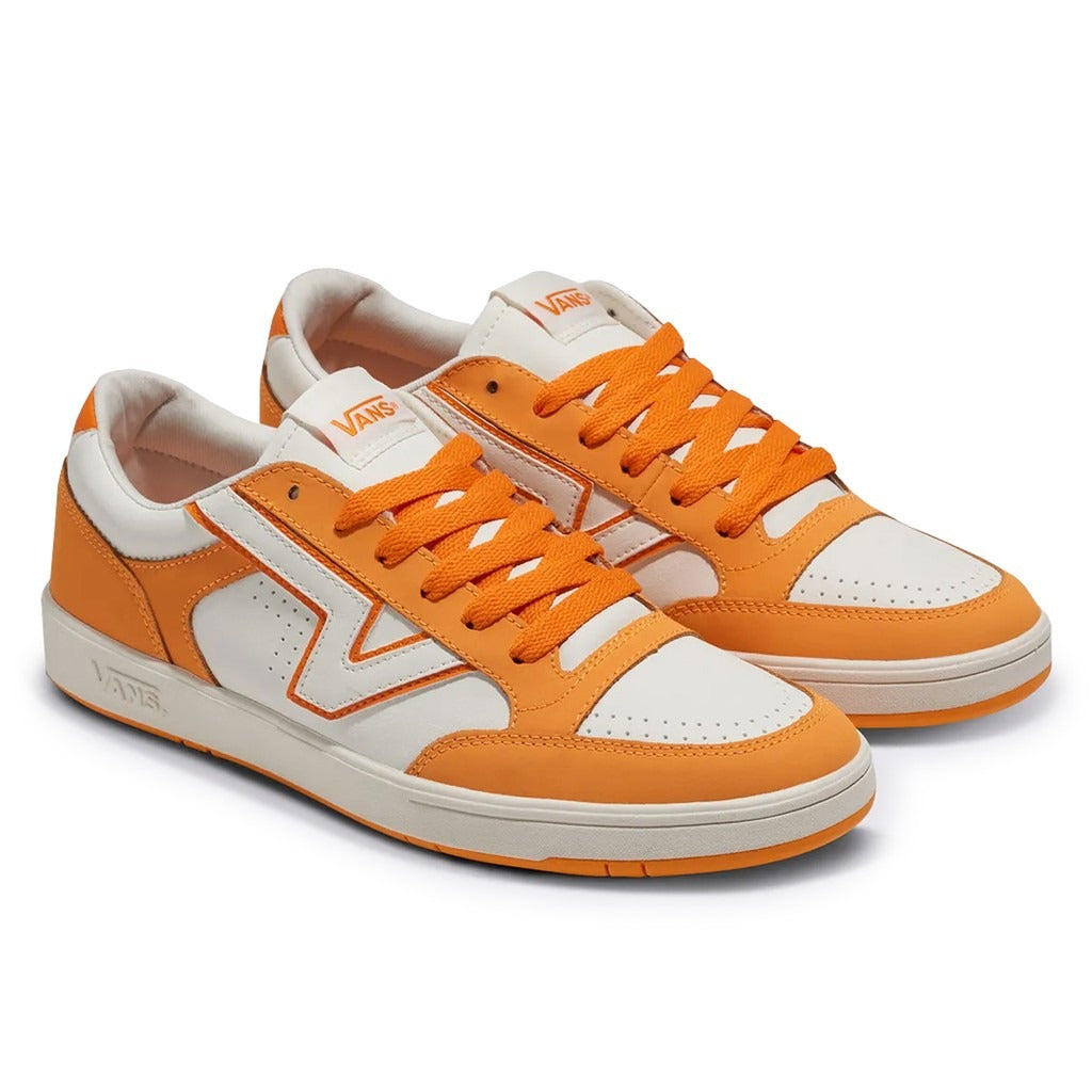 Vans Authentic – True Orange/White Classic Low-Top Sneakers (VN000BWBORA1)
