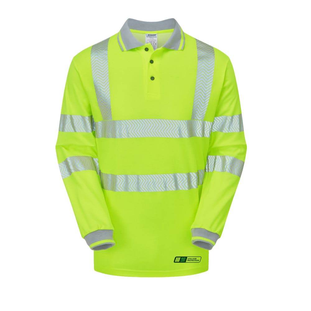 PULSAR LFE925 Protect Long Sleeved Hi-Vis Polo shirt