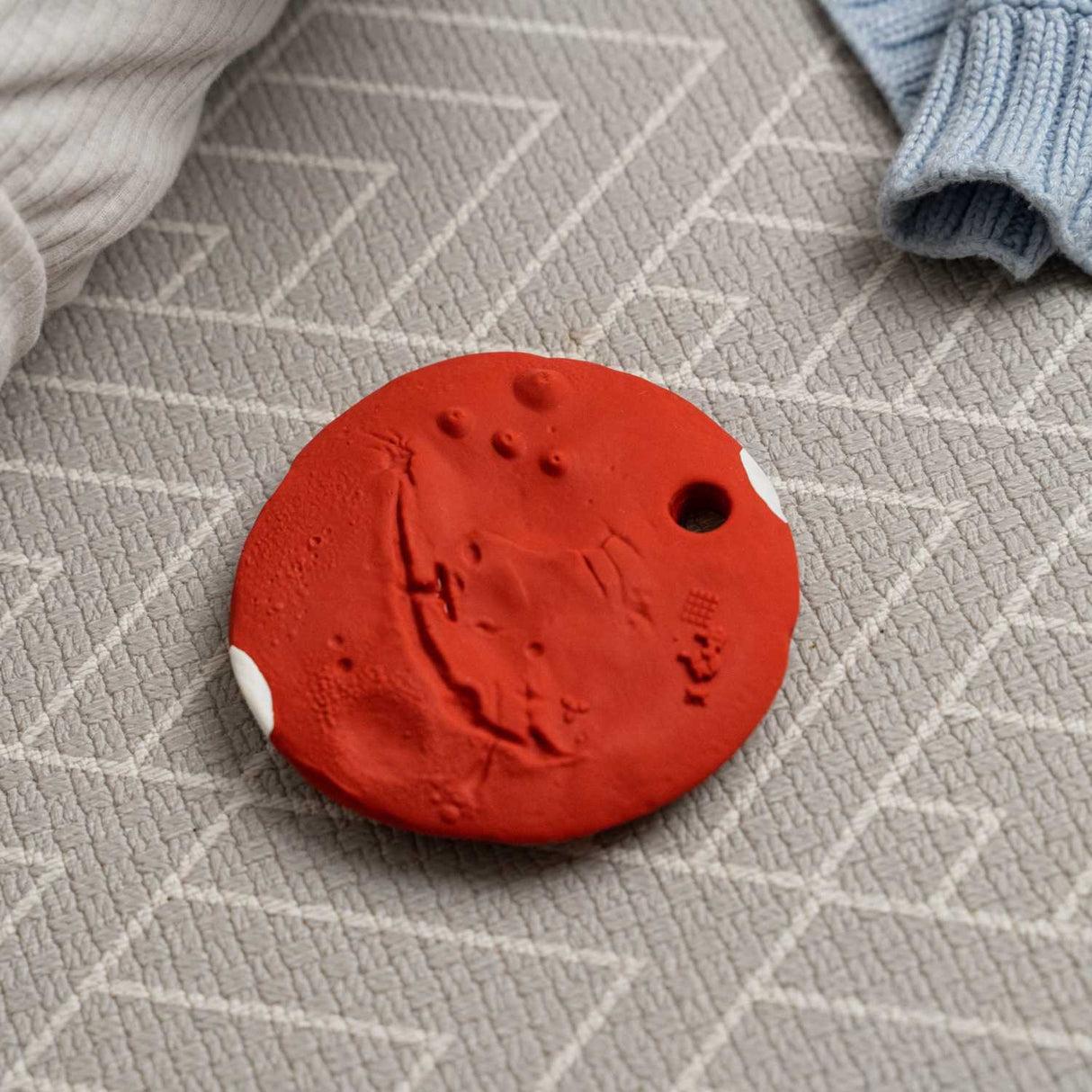 Mars Biscuit® Natural Rubber Space Themed Baby Toy