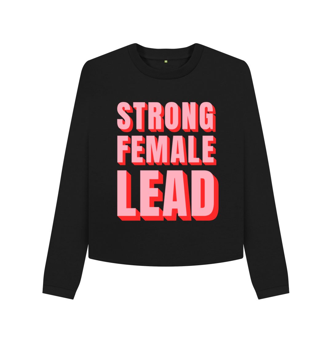 Women 'Strong Female Lead Print Jumper
