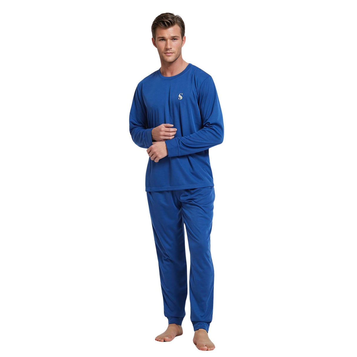 Premium Brushed Fabric Jogger-Style Loungewear Set