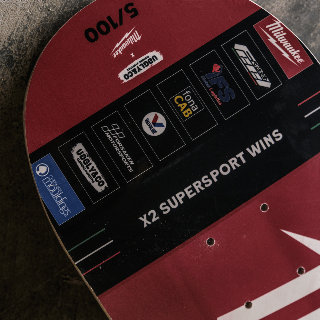 MILWAUKEE TOOLS® x U&C Skateboard Deck
