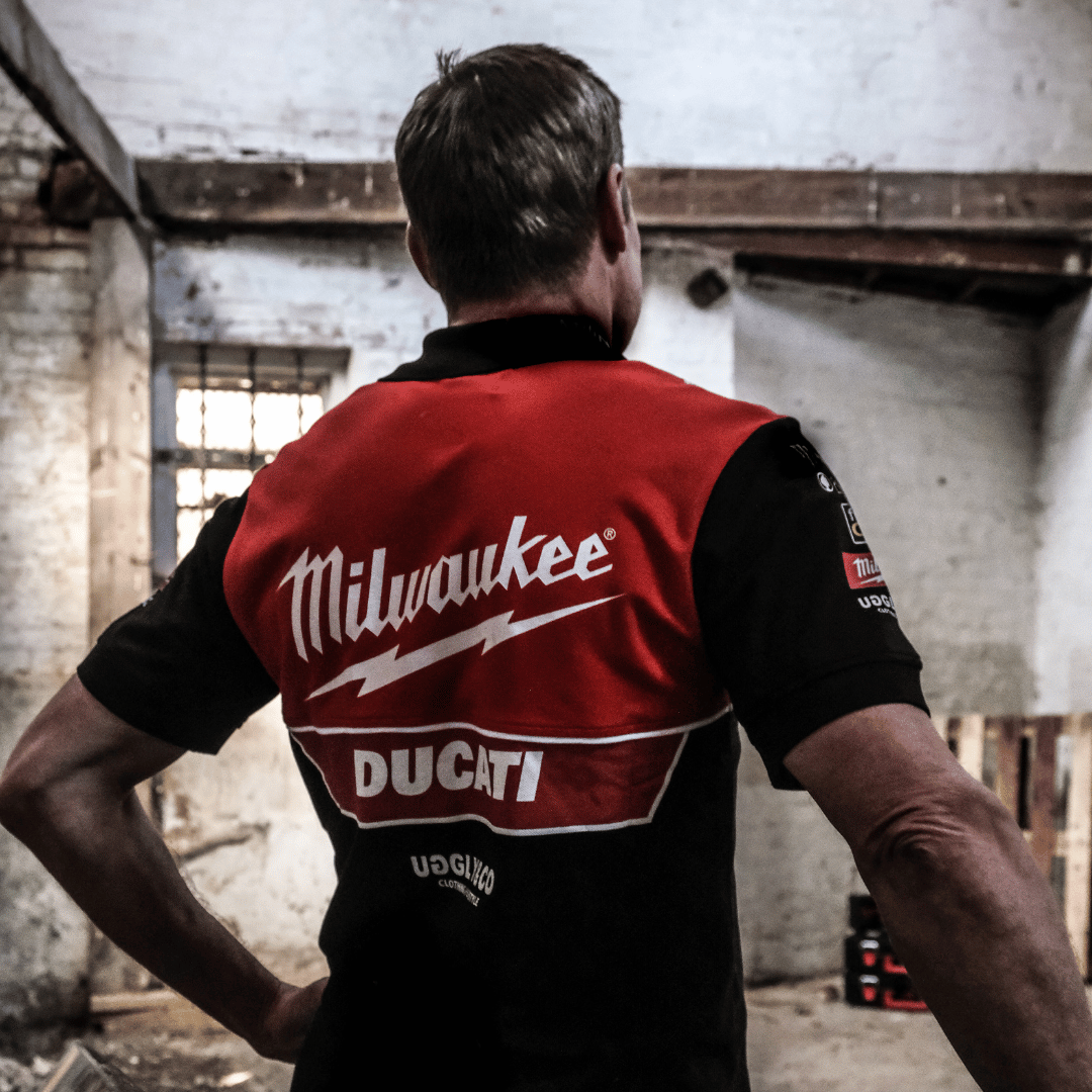 Milwaukee Tools® x DUCATI® Team-Wear Polo Shirt