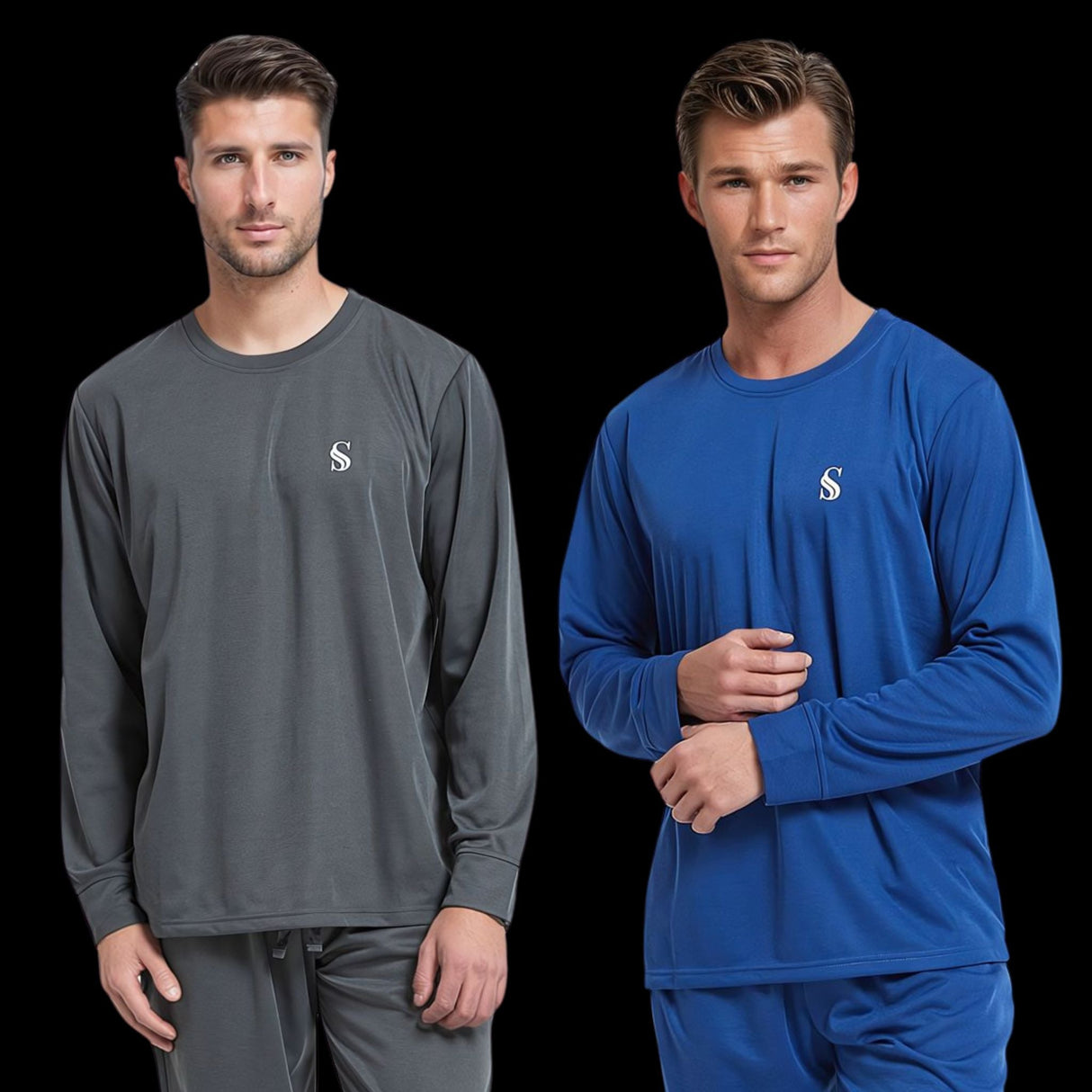 Premium Brushed Fabric Jogger-Style Loungewear Set