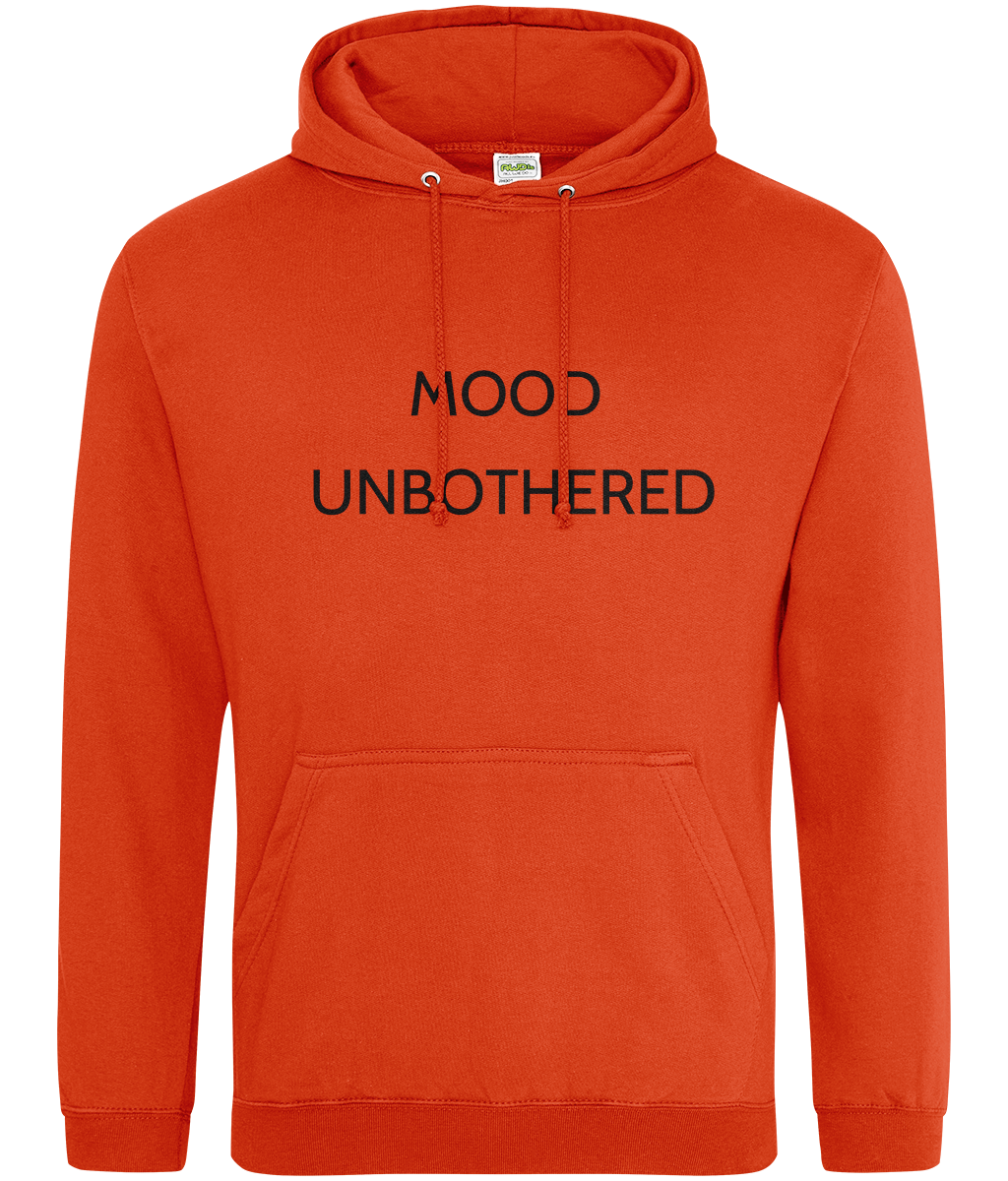 AWDis College Hoodie MOOD UNBOTHERED