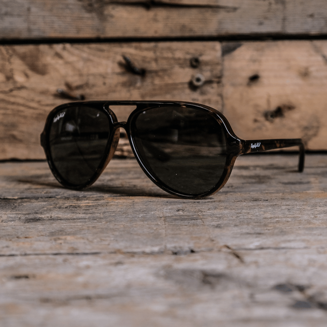 U&C Tortoise Pilot Sunglasses