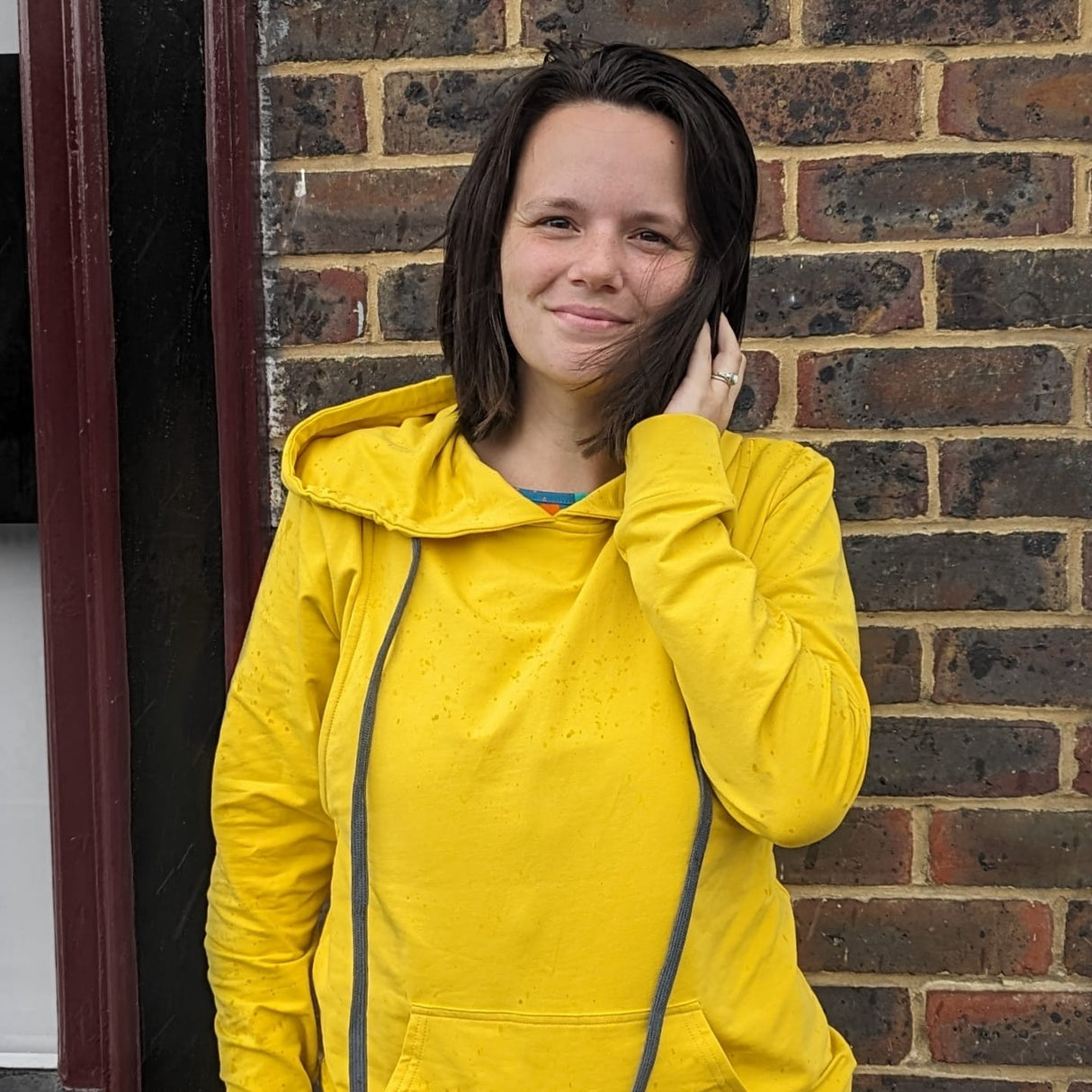 Yellow Breastfeeding Hoodie
