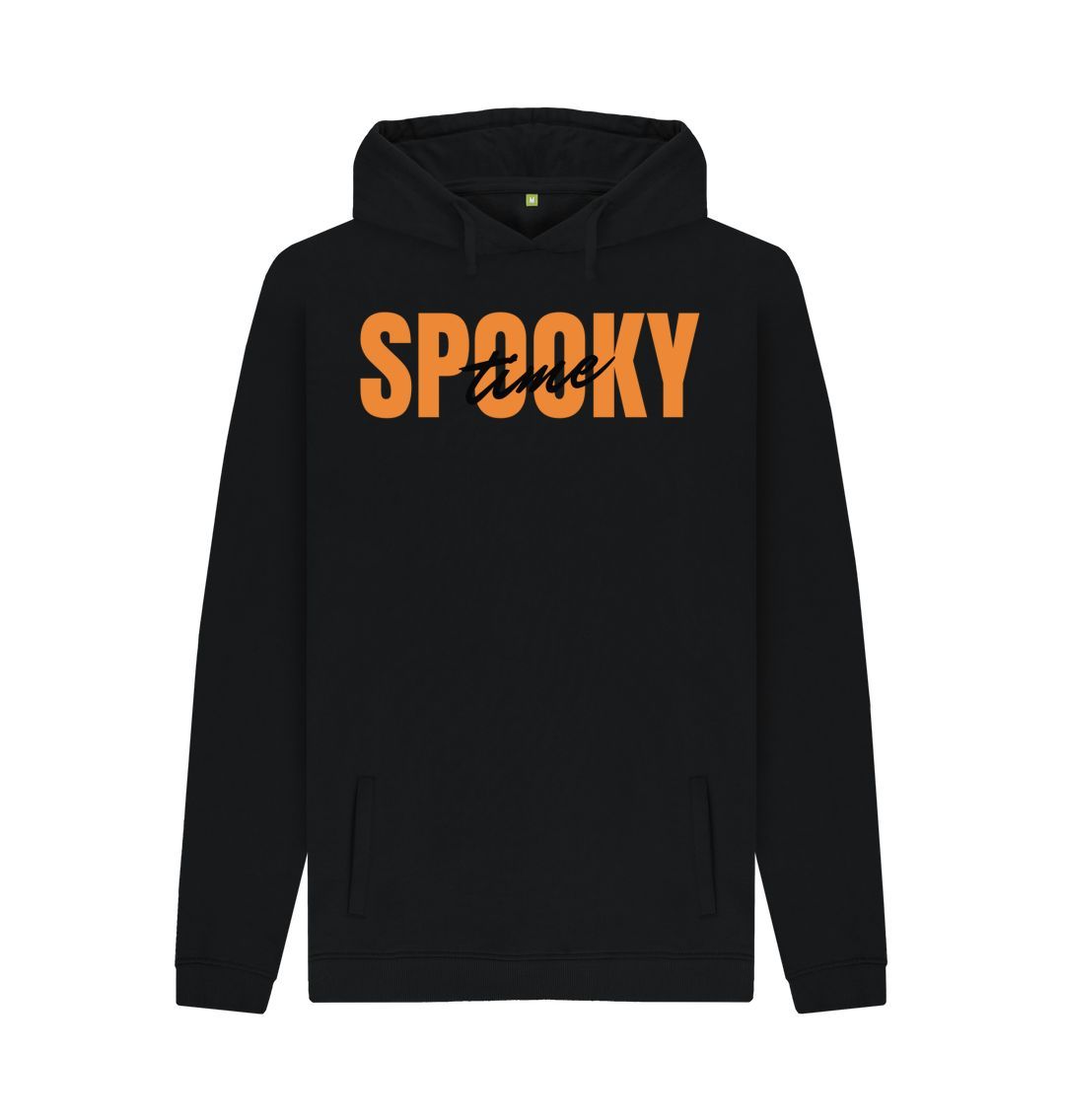 Men's Spooky Time Print Hoodie