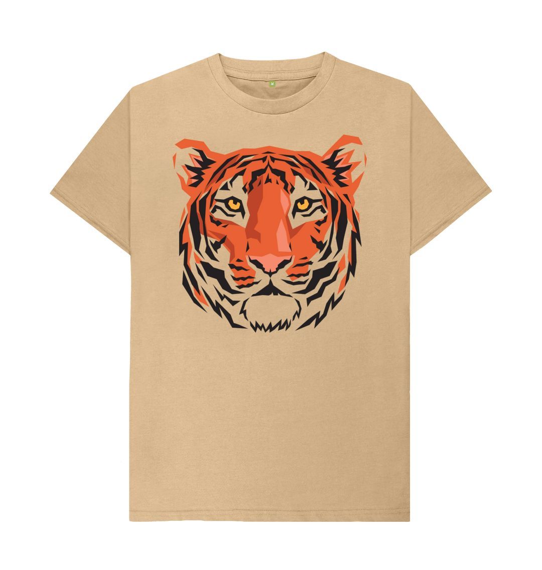 Unisex ‘Tiger Head’ Print T-Shirts