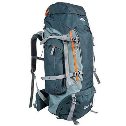 Trespass 'Trek' 66 Litre Camping Hiking Bag Travel Backpack