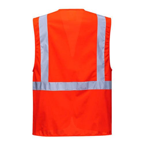 Portwest S476 Berlin Executive Hi Vis Zip Vest