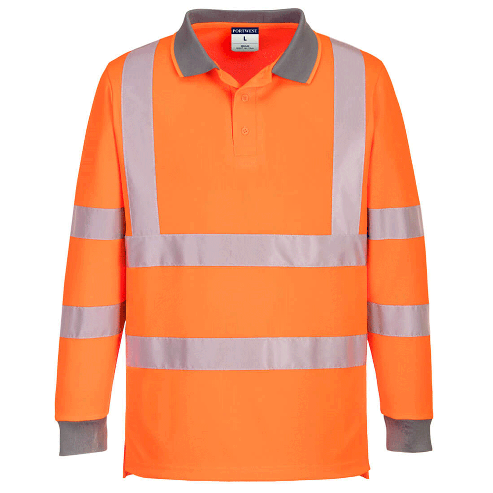 Portwest EC11 Eco Hi-Vis Polo Shirt (6 Pack)