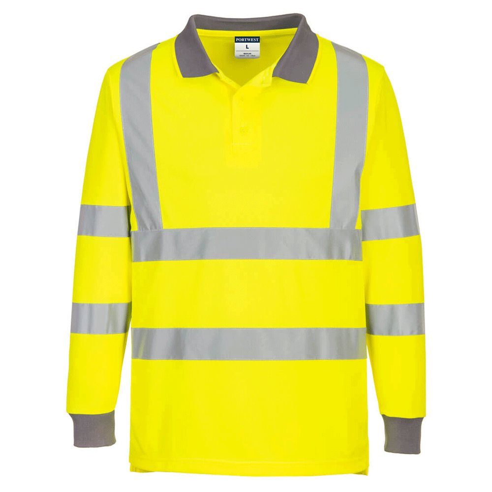 Portwest EC11 Eco Hi-Vis Polo Shirt (6 Pack)