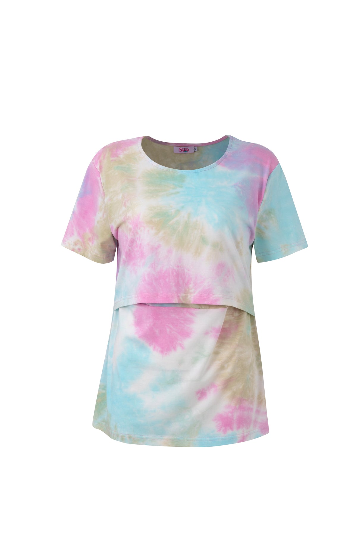 Tie Dye Breastfeeding Top