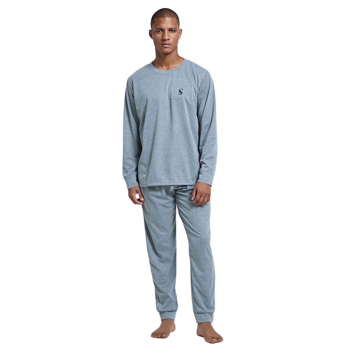 Ultimate Comfort Men's Pyjama Set with Siro Spinning Tech