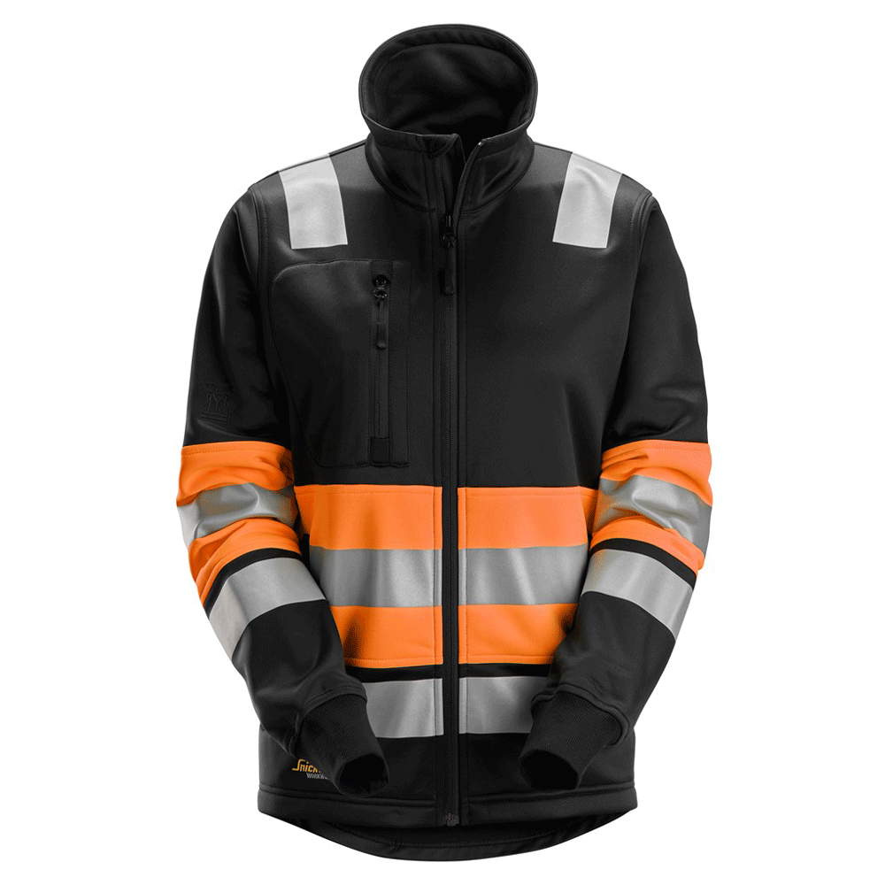 Snickers 8077 Hi-Vis Cl 1 Women Full Zip Jacket