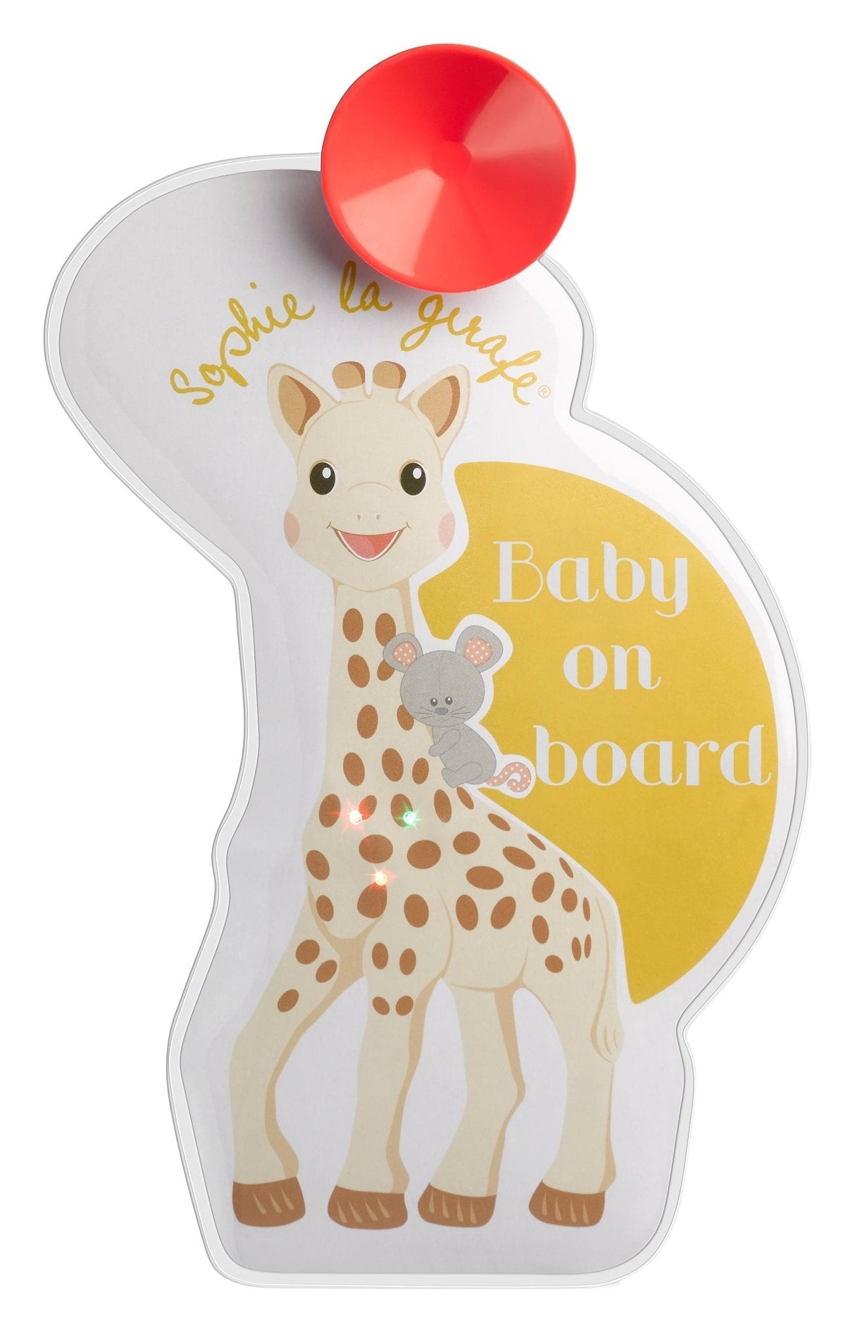 Sophie la girafe® - Flashing Baby on Board Sign